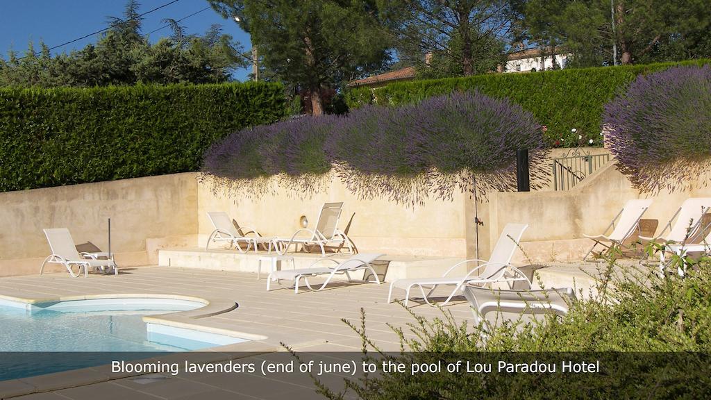 Lou Paradou Hotell Gréoux-les-Bains Exteriör bild