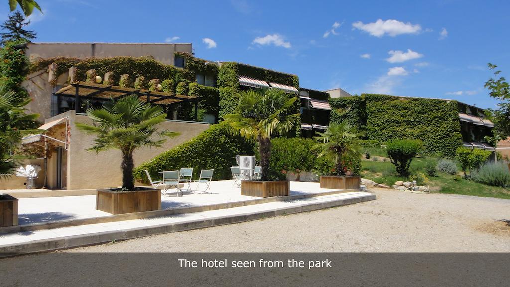 Lou Paradou Hotell Gréoux-les-Bains Exteriör bild